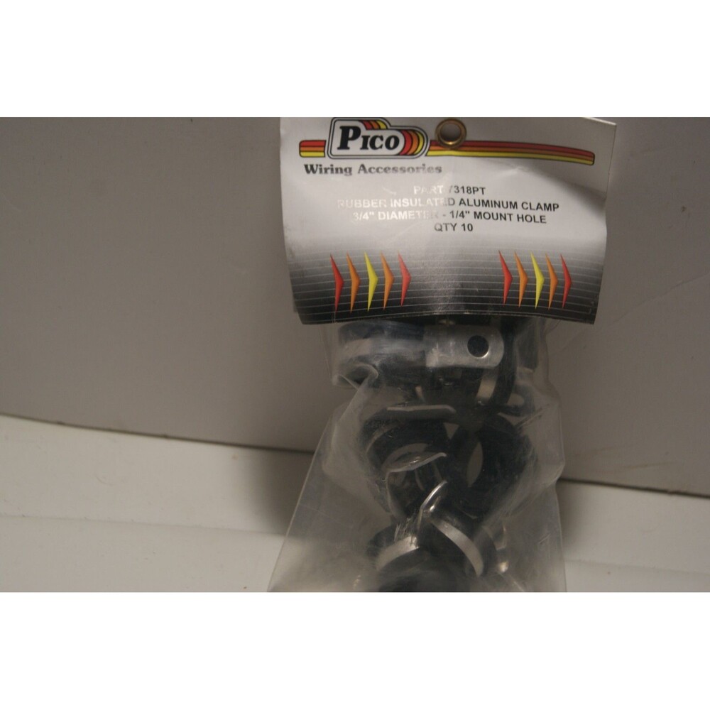Pico 7318PT 3/4 Rubr Ins. Clamp New Sealed